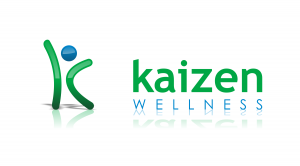 Kaizen Wellness logo white